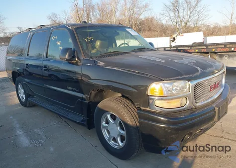 2005 GMC Yukon Xl 1500 Denali из США, поврежденный, VIN 1GKFK66U95J189142